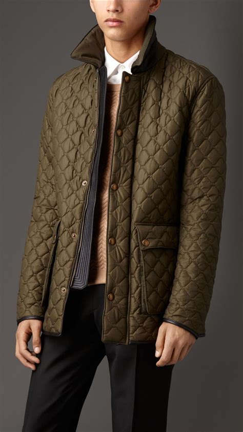 burberry mens jacket quilted|burberry men's winter jacket.